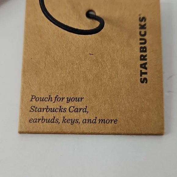 Starbucks Seattle Card Pouch Key Ring New - Picture 3 of 6